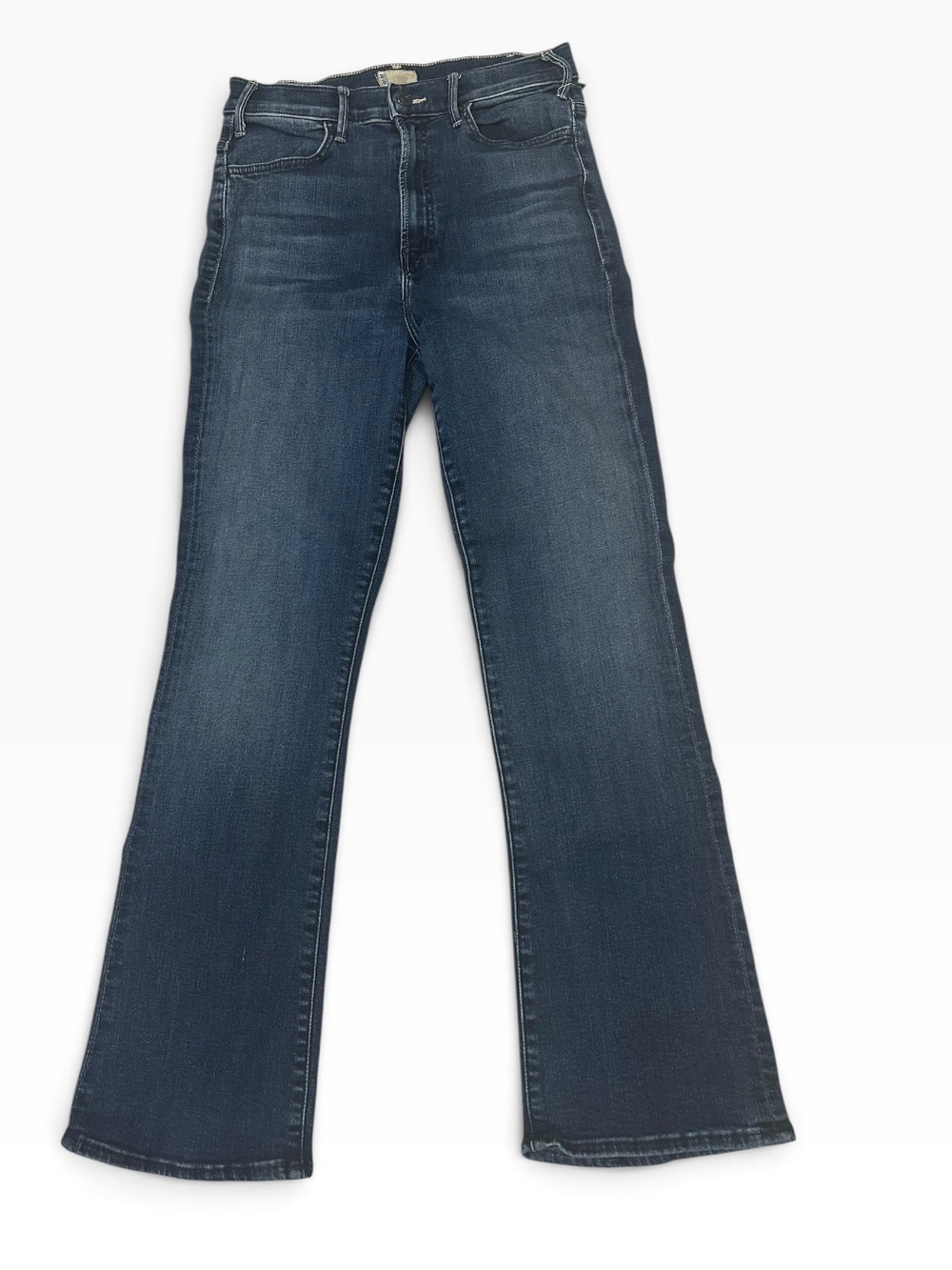 MOTHER The Hustler Ankle Jeans Heirloom High Rise Flare, Size 27, 27.5” Inseam